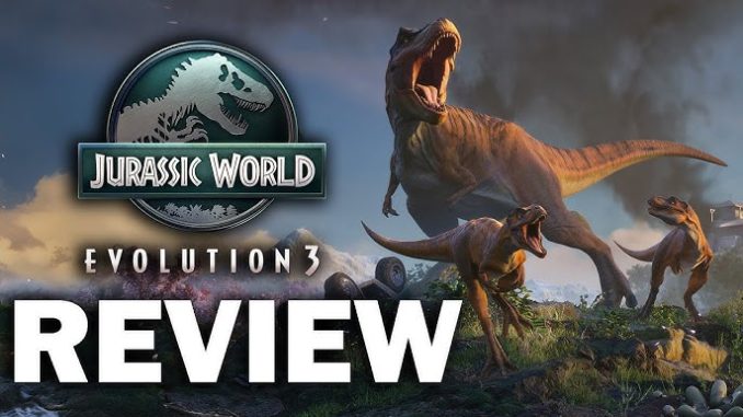 Jurassic World Evolution 3 Jurassic World Evolution 3